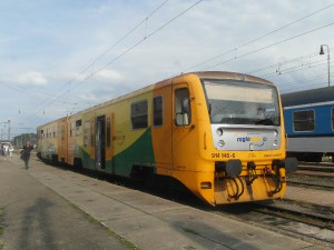 Regionova na strakonickém nádraží